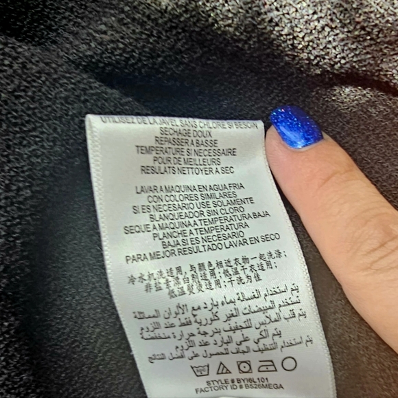 Classy Black Peplum Dress - Picture 7 of 8